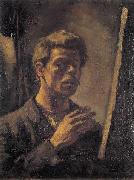 Theo van Doesburg Self-portrait oil painting artist